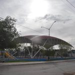 Construyen domos en parques de la ciudad mediante Presupuesto Participativo