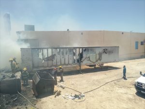 incendio cjas trailer y madera