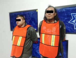ladrones autos detenidos