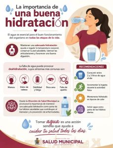 recomeiendan hidratarse