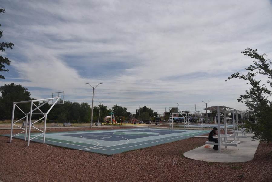 rehabilitan parque en la gomez morin