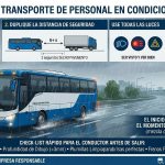 Refuerza empresa de transporte capacitación de choferes tras accidentes