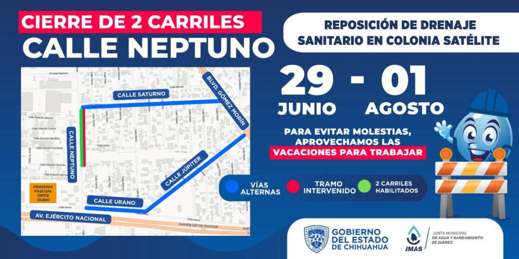 sustitucion denaje en satelite