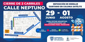 sustitucion denaje en satelite