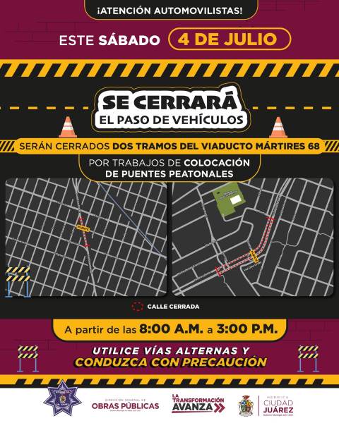cierre temporal viaducto