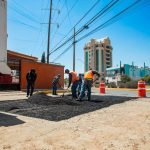 JMAS concluye bacheo tras reparar hundimiento en la colonia Los Parques