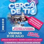 Llevará JMAS programa «Cerca de ti» a la colonia Aztecas