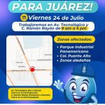 Recuerda hoy suspensión en el sur oriente de la ciudad toma previsiones