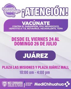 jornada vacunacion viernes a domingo