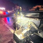 Renuevan señalización horizontal en el bulevar Juan Pablo II