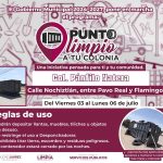 Instalan cuatro contenedores del programa «Punto Limpio a tu Colonia»