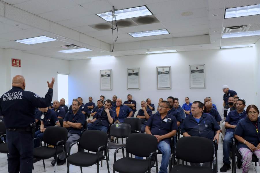 sspm-imparten platica a maquila