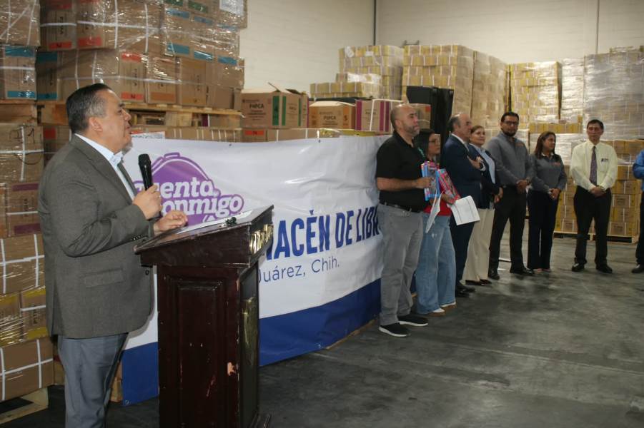 arranca distribucion textos en juarez