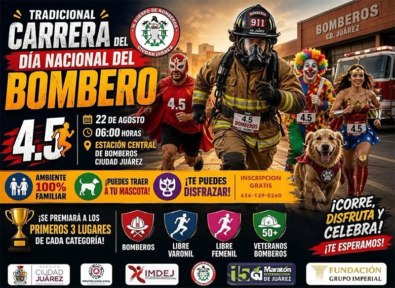 carrera bomberos