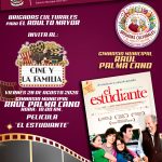 Invita Centros Comunitarios a función de cine con la película El Estudiante.