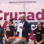 Retoma alcalde la Cruzada por tu Mercado.