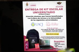 entrega kit universitario