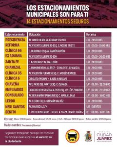 invitan usar estac publicos