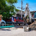 Repara JMAS hundimiento de la colonia Morelos.