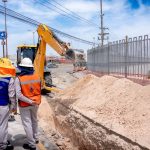 JMAS desvía línea de agua potable por construcción del puente Las Torres-Talamás
