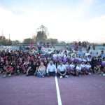 Entregan cancha de handball en Torres del Sur mediante Presupuesto Participativo