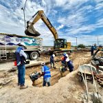 JMAS reparó socavón en Juan Pablo II; prevé reabrir la vialidad este jueves