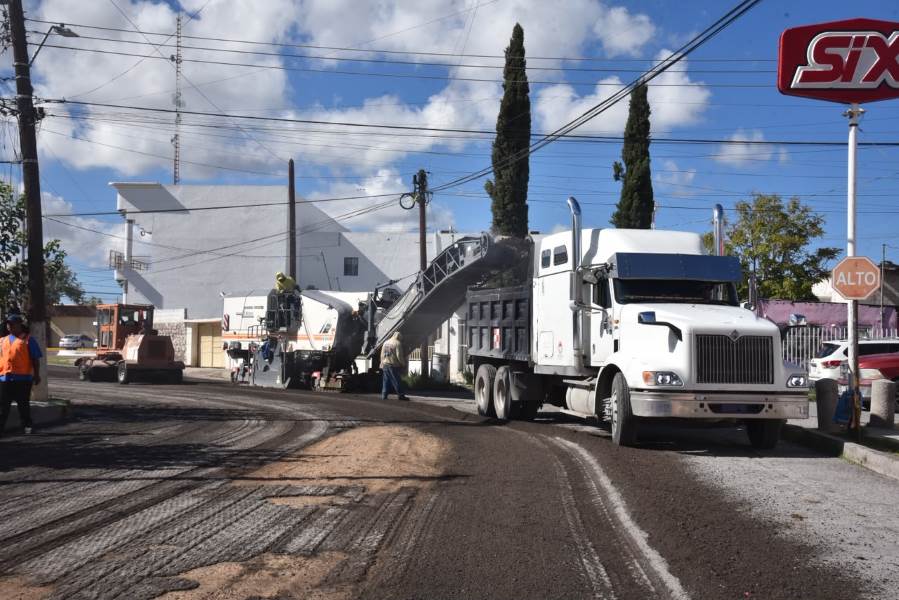 pavimentan calles del mirador