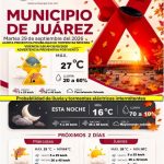 Mantienen alerta por tormentas y fuertes vientos en Juárez