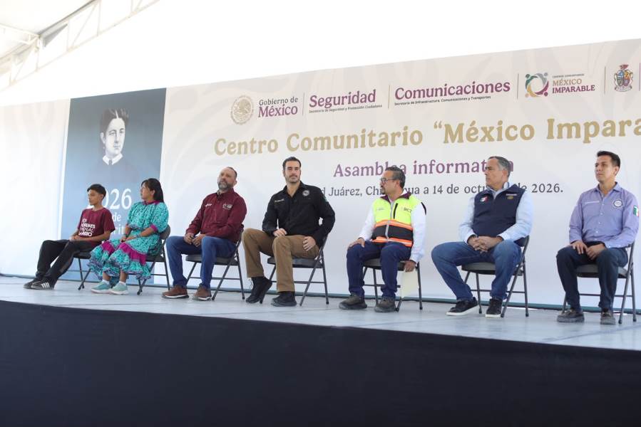 banderazo centro comunitario en anapra