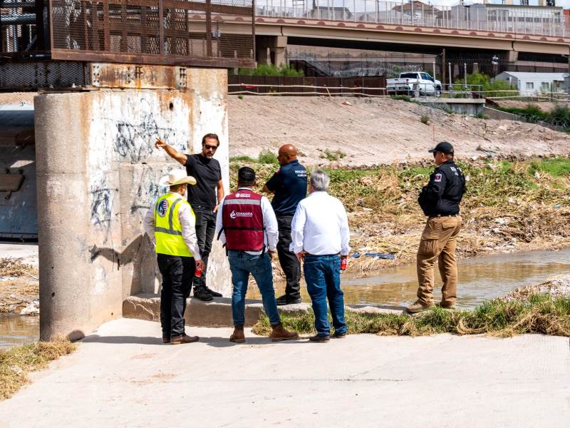 inspeccional el bravo tras desbordo