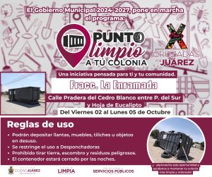 instalan 5 contenedores