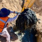 Limpia JMAS colector Tarento tras lluvias; retira basura y azolve en Riberas del Bravo