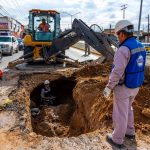 Repara JMAS hundimiento en la Manuel J. Clouthier; suman 30 por lluvias