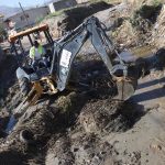 Retiran lodo, basura y escombros en la colonia Fronteriza tras las lluvias