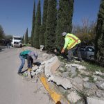 Interviene municipio en trabajos de limpieza en Gardeno Residencial.