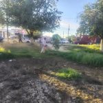Dan mantenimiento a parque de Infonavit Casas Grandes