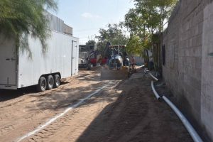 pavimentan la calle bellota