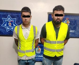 presuntos asaltantes detenidos