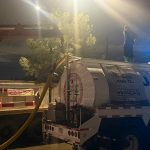 Sin descanso retiran agua de zonas afectadas por lluvias en Juárez
